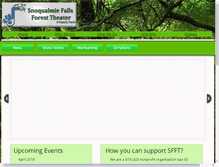 Tablet Screenshot of foresttheater.org